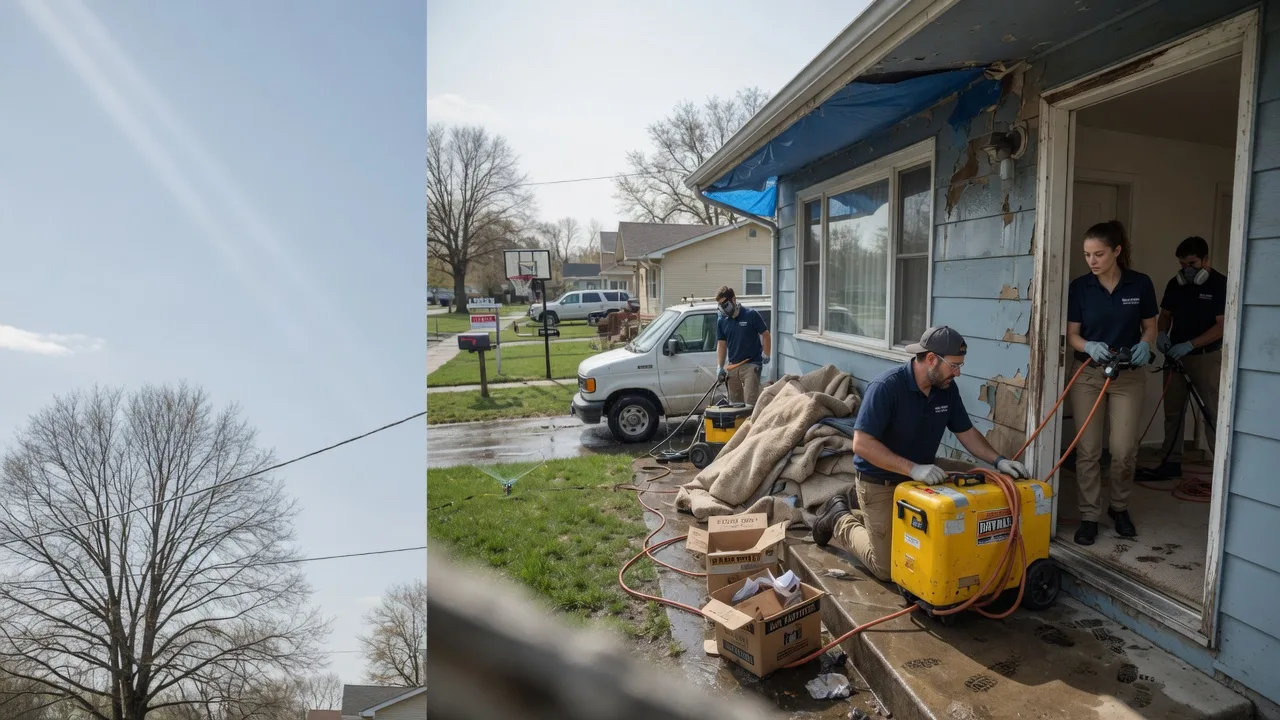 Basement Flood Cleanup in Butte, ND near me